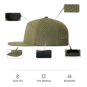 Wholesale Camping <b>Cycling</b> Winter Snapback Hats Blanks Flat-Brim Vintage Cotton Sporty Style Fishing Custom Logo Customizable - Product Image 3