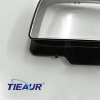 Couvre-phare en plastique TIEAUR, couvre-phare, pièces automobiles, verre de phare, deux couleurs pour X3/E83 2004-2010