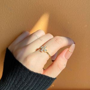 Dylam High Quality <b>Adjustable</b> Stack Finger <b>Ring</b> Set Wedding <b>Ring</b> S925 Sterling <b>Silver</b> Bamboo Knuckle 18K Gold Plated Bling <b>Ring</b> - Product Image 5