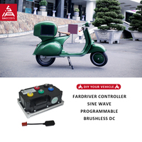 FARDRIVER ND72360/ND84360/ND96360 170A/360A 3000-4000W pour moto électrique haute puissance à moteur BLDC