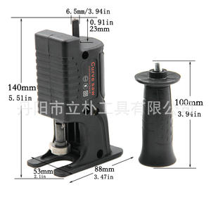 Cabezal de conversión para sierra curva, accesorio para sierra recíproca eléctrica de 140mm x 88mm x 53mm para herramientas de bricolaje para trabajar la madera - Product Image 1