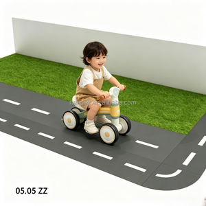 Tapis de jeu souple pour enfants, thème citadin et routier, antidérapant, pour aire de jeux intérieure, activités ludiques, café, garderie, centre commercial - Product Image 5