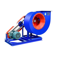 Hochtemperaturbeständiger Kesselabluftventilator, Verstärktes Gehäuse, Rostfrei & Vibrationsresistent, Einstellbares Luftvolumen