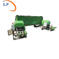 Machine à emballer et emballer l'ensilage de paille de foin agricole/machine à emballer les balles d'ensilage de fourrage/presse à balles automatique