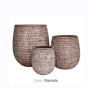 Grand <span class=keywords><strong>pot</strong></span> de <span class=keywords><strong>fleur</strong></span> moderne en ciment pour le balcon de la maison Grand <span class=keywords><strong>pot</strong></span> de <span class=keywords><strong>fleur</strong></span> décoratif en béton pour jardin d'hôtel - Product Image 5