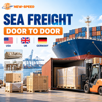 Transitaire maritime DDP Chine vers États-Unis, Royaume-Uni, Allemagne, agent d'expédition porte-à-porte pour meubles lourds et gros articles