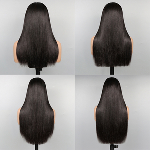 Perruque en cheveux vietnamiens bruts 12A, Lace HD 13x4, Perruques frontales en dentelle HD, Cheveux vierges ultra-lisses, Pré-épilées - Product Image 6