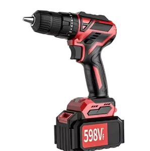 Hand Drill Power Tools Household Pistol Drill Brushless Lithium Battery Punch Screwdriver Hammer Drill
