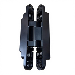 Modernes Unsichtbares Türscharnier Faltbar Verdeckt 3D Verstellbar Zinklegierung 100 KG Tragkraft Verstecktes Türscharnier für Außentüren aus Holz - Product Image 3