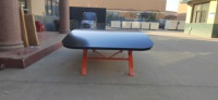 Table de baby-foot d'extérieur SMC Standard Durable Orange, équipement d'entraînement de haute qualité, autoportante 3000x1500x760mm