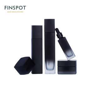 En gros Soins Personnels Peau 30ML Bouteilles de Sérum Blanc Bocaux En Verre Dépoli 50ML - Product Image 6