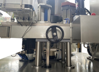 Machine d'étiquetage adhésive thermofusible mécanique rotative électrique pour bouteilles produits chimiques de boissons alimentaires