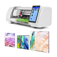 Machine de découpe de film hydrogel TPU pour autocollants de protection arrière de téléphone et protecteurs d'écran, traceur de 210 mm de largeur