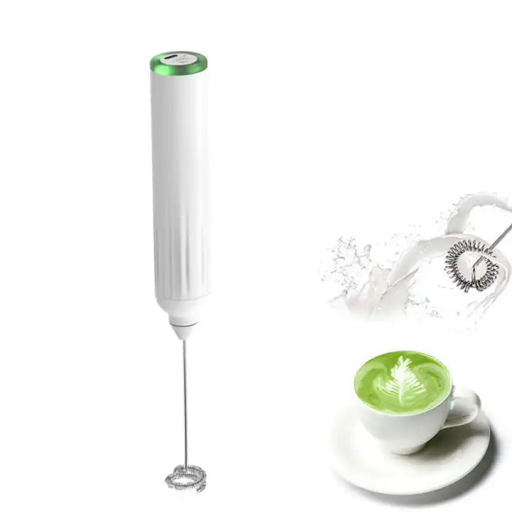 Portable Electric Milk Frother Rechargeable Foam Maker Handheld