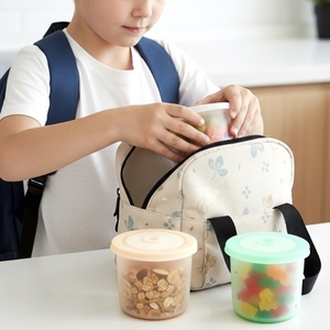 Contenitori per Alimenti in Silicone di Grado Commerciale a Prova di Perdite con Coperchi Ermetici, Adatti per Congelatore e Frigorifero, per Ristoranti e Catering - Product Image 6