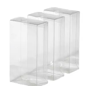 Dongguan Factory Wholesale Chinese Supplier Cheap PVC Box Hard Transparent Waterproof Clear Square PVC PET Plastic Boxes