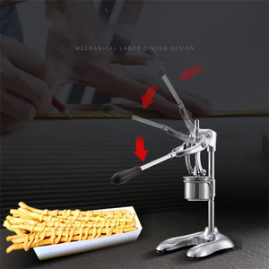 Machine à extruder les frites super longues de 30 cm avec panier de friture en acier inoxydable - Product Image 2