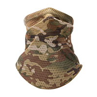 Cache-cou en maille polyester camouflage toutes saisons, protection UV, respirant, masque facial pour la randonnée, la chasse, le cyclisme, balaclava