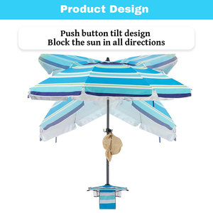 La migliore vendita di ombrelloni <span class=keywords><strong>da</strong></span> spiaggia regolabili leggeri e portatili con tenda - Product Image 2