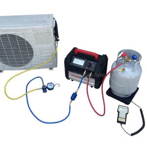 无刷直流制冷剂回收机1HP RR24M无油与带浮子开关的回收缸一起使用 - Product Image 4