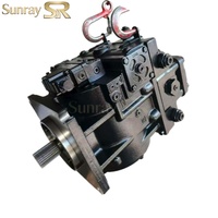 Bomba de Pistones Axiales Hidráulica 90R055 de 55cc, Desplazamiento Variable, Circuito Cerrado, 450 Bar, Alta Presión, 80 HP, para Excavadora Agrícola