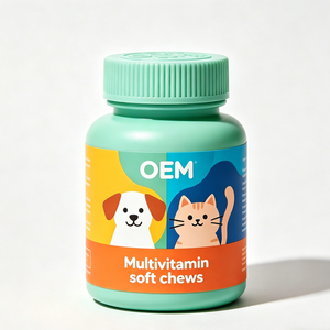 Tabletas Multivitamínicas de Alto Contenido, Suplemento Nutricional <span class=keywords><strong>Universal</strong></span> con Soporte para el Sistema Inmunológico para Perros y Gatos, Sin Granos - Product Image 1