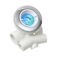 Kit de Jets de Massage pour Baignoire Ultra-Mince Portable au Design Unique avec Système Air et Hydro