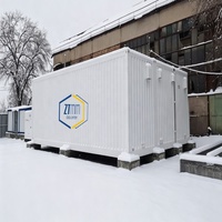 Centre de données modulaire empilable de 20 et 40 pieds avec armoire de serveur pour cluster de formation GPU