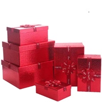 Confezione regalo personalizzata per matrimonio san valentino Extra-Large rettangolare cielo e terra Set regalo da cinque pezzi