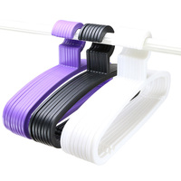 Hochwertige, Extrem Robuste Kunststoff-Kleiderbügel im Multipack, Dicke, Starke Standard-Schrankorganizer für Garderoben