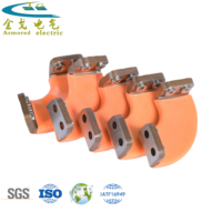 Barre omnibus en cuivre à revêtement PVC flexible et facilement extensible pour appareillage basse tension et armoire de distribution principale d'usine