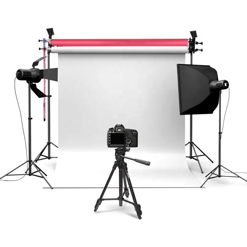 Hình ảnh video studio phim ảnh tự sướng thiết bị chụp ảnh phông nền nhiếp ảnh nền GiấY ĐứNg chủ Bracket hỗ trợ hệ thống