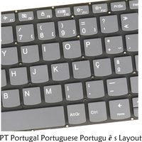 Nuevo teclado portugués para portátil Macbook para HP para ASUS para Dell Fujitsu para Samsung para T460S 840 G4 Notebook