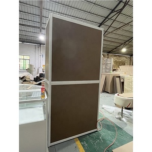 <span class=keywords><strong>Slat</strong></span> tường ủng hộ & bên cửa hàng đồ trang sức hiển thị khói cửa hàng kính hiển thị trường hợp tủ với kính quang Showcase trang sức đứng - Product Image 5