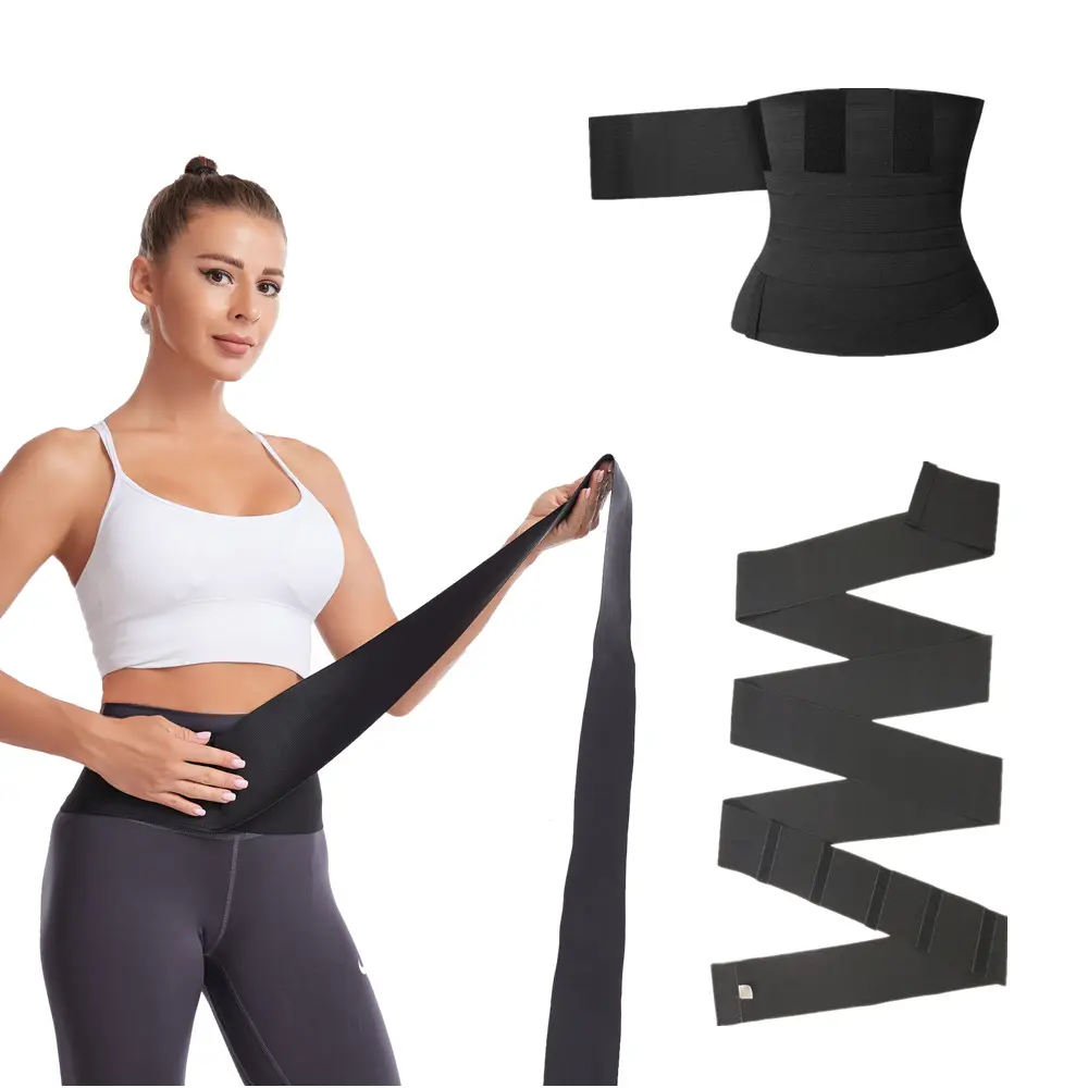 Latex Body Shaper Shapewear Waist Wrap Slimming Belts Tummy Trimmer Cincher Waist Trainer