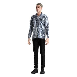 Camiseta Casual de Sublimación Odm para Mujer, Manga Larga, Estampada, Polo de Golf para Hombre con Cierre, Camisa de Lino con Botones para Mujer, Cuello Alto - Product Image 5