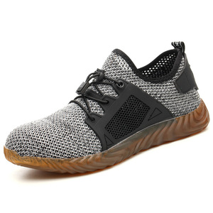 Chaussures classiques à bout en acier pour femmes et hommes, chaussures Safeti résistantes aux impacts et aux perforations, prix bon marché, qualité ISO - Product Image 3