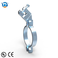 Barre de renforcement en ligne UTT20Q homologuée UL CE, en acier au carbone, fonte ductile, électrogalvanisée, 2"-8" pour tuyaux d'arrosage