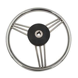 <span class=keywords><strong>Volant</strong></span> de <span class=keywords><strong>bateau</strong></span> marin/yacht à 9 branches en acier inoxydable 316, résistant à la corrosion, accessoire de commande pour embarcation - Product Image 3