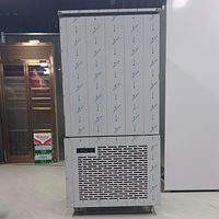 10/15 plateaux dégivrage automatique congélateurs coffre refroidisseur à une porte pour magasin d'alimentation congélateur à basse température en acier inoxydable