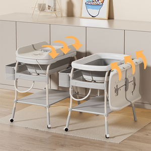 <span class=keywords><strong>Table</strong></span> à <span class=keywords><strong>langer</strong></span> <span class=keywords><strong>et</strong></span> <span class=keywords><strong>baignoire</strong></span> compacte <span class=keywords><strong>pour</strong></span> nouveau-né, en plastique durable, imperméable <span class=keywords><strong>et</strong></span> écologique, directement de l'usine, <span class=keywords><strong>pour</strong></span> 0-12 mois - Product Image 3