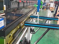Máquina de plegado de chapa metálica CNC 110T3200 6+1 Axia DA66S con programación 2D y simulación 3D, y prensa plegadora estándar