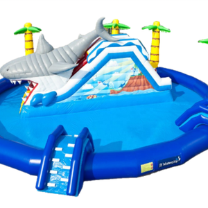 Toboganes de <span class=keywords><strong>piscina</strong></span> inflable para niños, Parque Acuático inflable grande y barato, <span class=keywords><strong>Guerra</strong></span> de Las Galaxias - Product Image 5