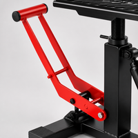 Plateforme élévatrice hydraulique à ciseaux pour moto tout-terrain, support de réparation pour moto tout-terrain, outil d'entretien robuste pour atelier et garage