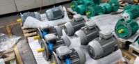 Moteur électrique chinois Wolong triphasé 380V/440V IE3 à haut rendement avec boîtier en aluminium