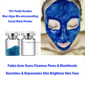 Maschera in Polvere Esfoliante per la Pelle con Spugna Idrolizzata e Alghe Marine Blu, Set per la Cura della Pelle Anti-Acne con Spicule <span class=keywords><strong>di</strong></span> Alghe per Bio-microneedling - Product Image 6