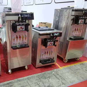 Commercial Frozen Yogurt Ice Cream Blending Machine Industrial Machines For Making Popsicles Soft Professional