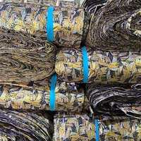 Tissus imprimés en cire africaine Kampala OEM ou en stock avec brillance