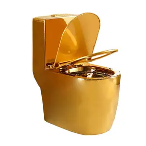 מכירה לוהטת מקלחת האמבטיה פורצלן זהב יוקרה שירותי תברואה זהב שרותים מושב זהב שידה מחירים