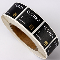 Étiquettes en relief personnalisées avec logo imprimé, holographiques, durables, imperméables, pour produits de première nécessité, emballage